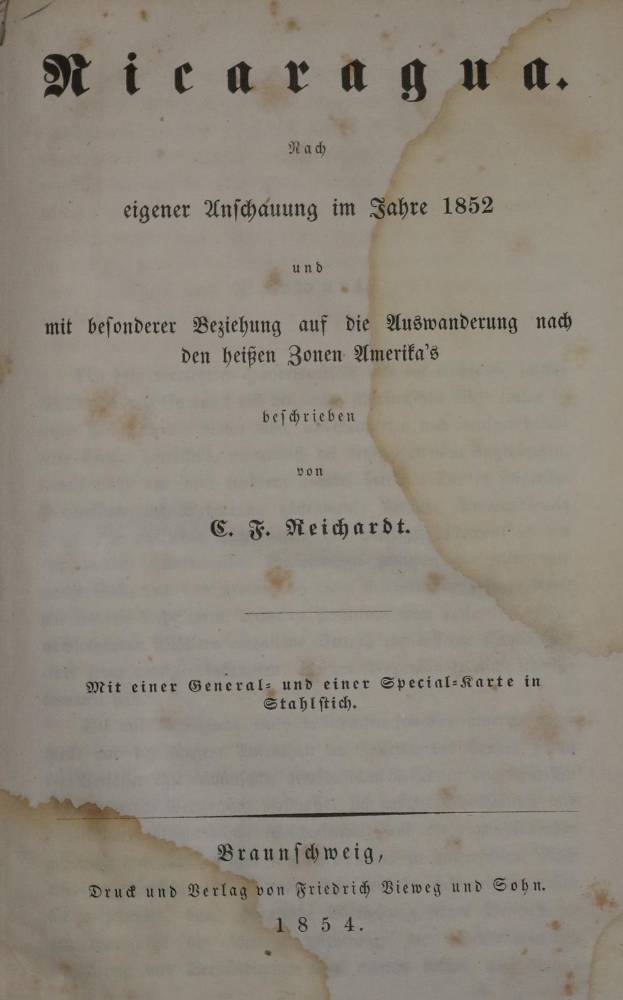 Große Abbildung Nr.2: 138-2132 Reichardt,C.F.: (Amerika)