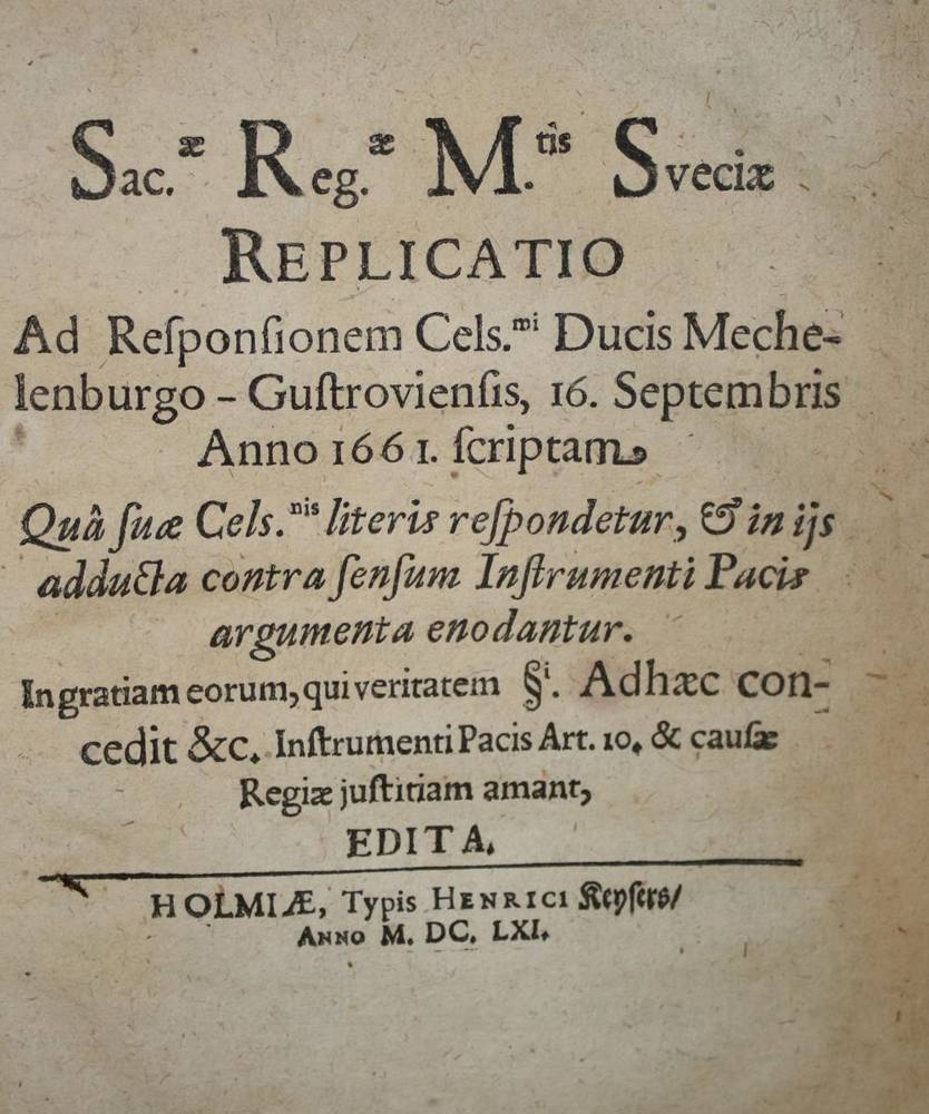 Große Abbildung Nr.1: 138-2147 Karl XI., König v. Schweden.: (Arktis-Antarktis-Nordländer)