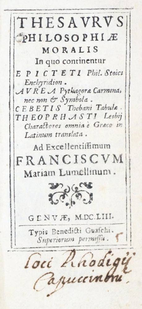 Große Abbildung Nr.1: 138-217 Justinian.: (Alte Drucke, Handschriften und Theologie)