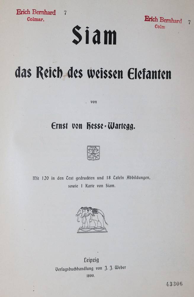 Große Abbildung Nr.1: 138-2175 Hesse-Wartegg,E.v.: (Asien)