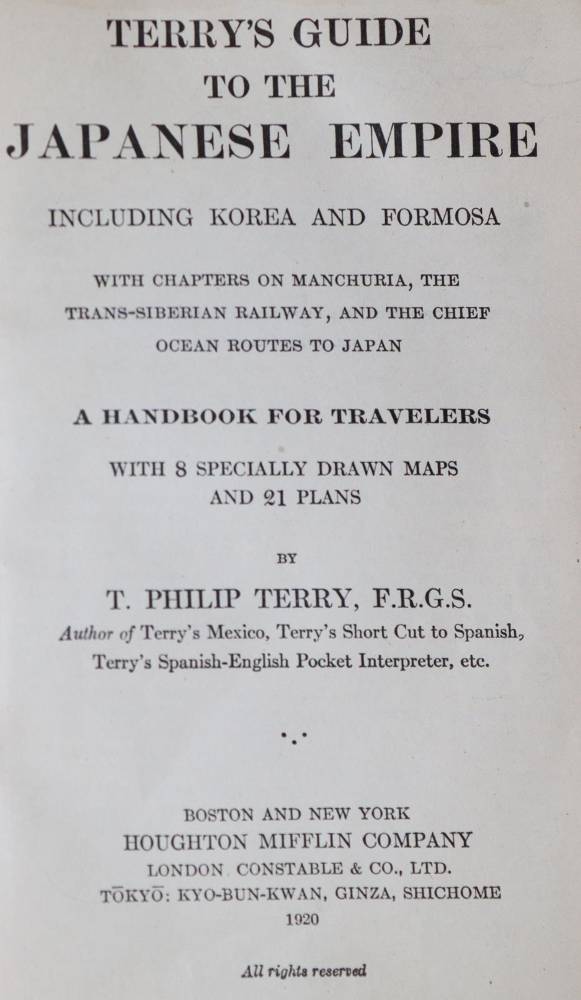 Große Abbildung Nr.1: 138-2189 Terry,T.P.: (Asien, Japan)