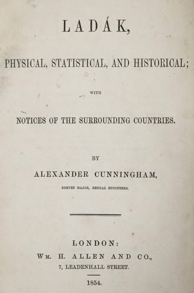 Große Abbildung Nr.1: 138-2194 Cunningham,A.: (Asien, Ladakh)