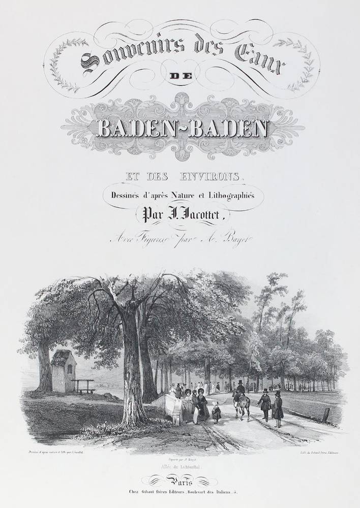 Große Abbildung Nr.1: 138-2224 Jacottet,J.: (Deutschland, Baden-Baden)