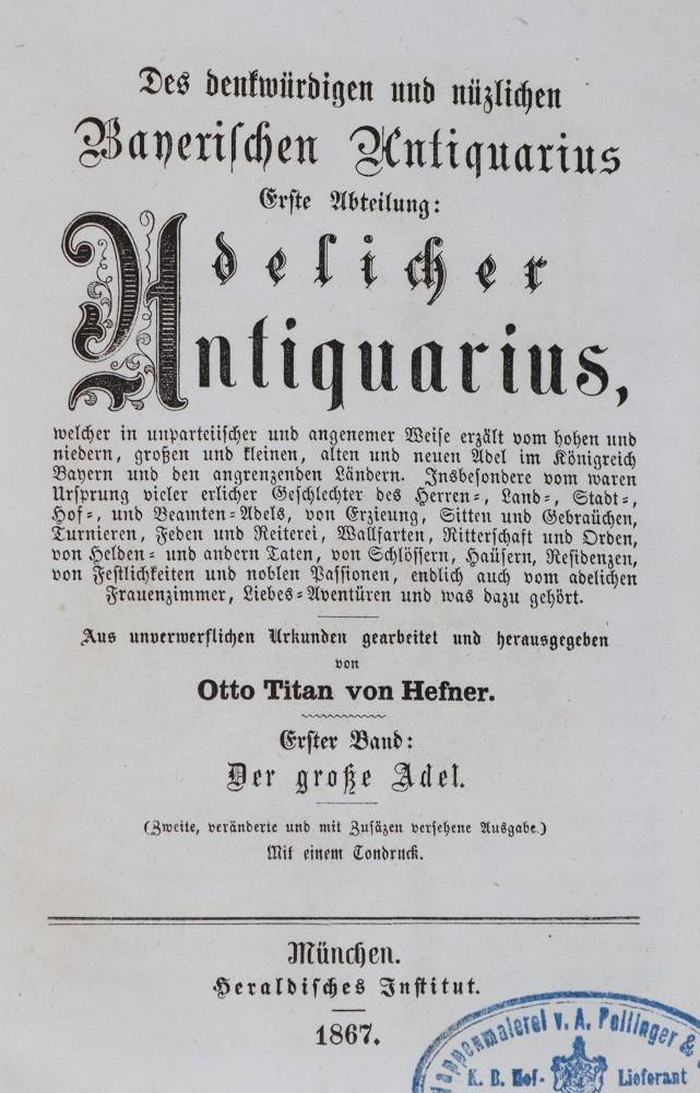 Große Abbildung Nr.1: 138-2236 Hefner,O.T.v.: (Deutschland, Bayern)