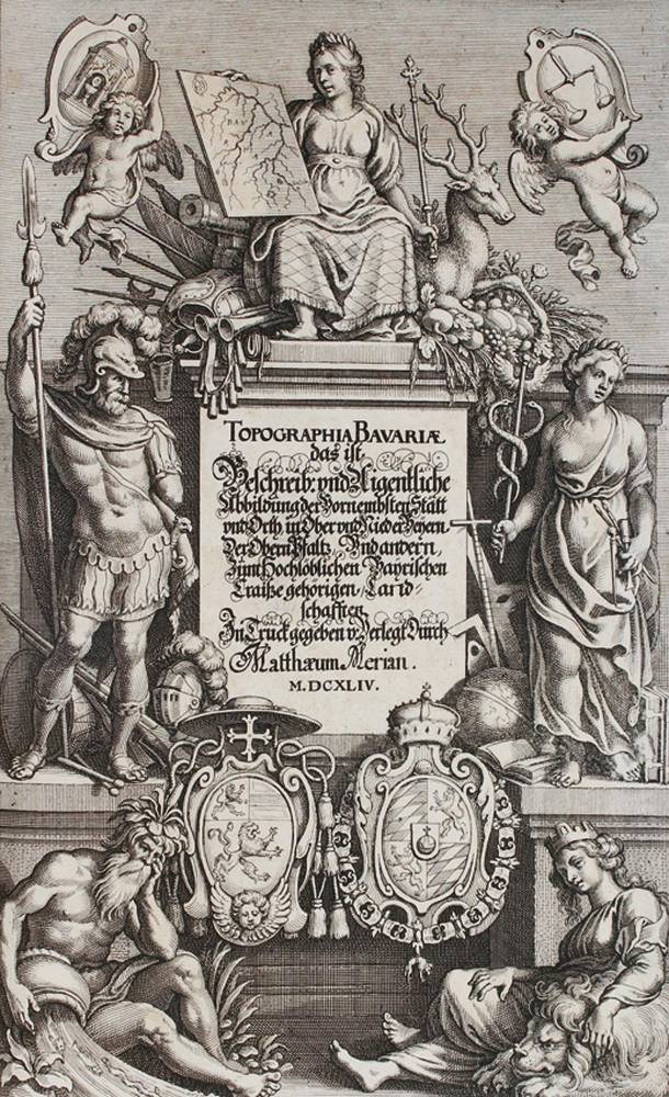 Große Abbildung Nr.1: 138-2240 Merian,(M.).: (Deutschland, Bayern)