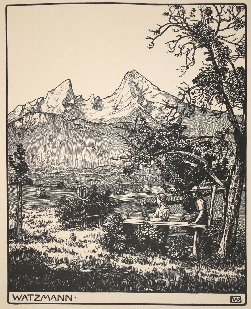 Große Abbildung Nr.2: 138-2248 Wenig,B.: (Deutschland, Berchtesgaden)