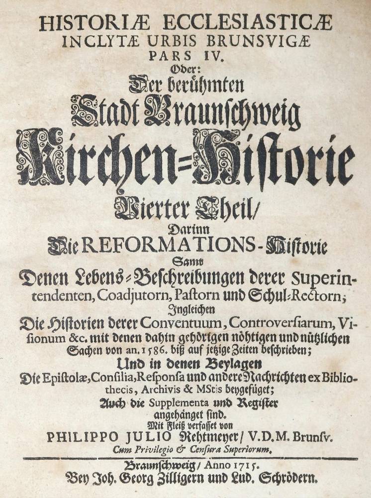 Große Abbildung Nr.1: 138-2252 Rehtmeyer,P.J.: (Deutschland, Braunschweig)