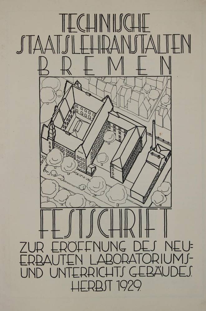 Große Abbildung Nr.1: 138-2253 Technische Staatslehranstalten Bremen.: (Deutschland, Bremen)
