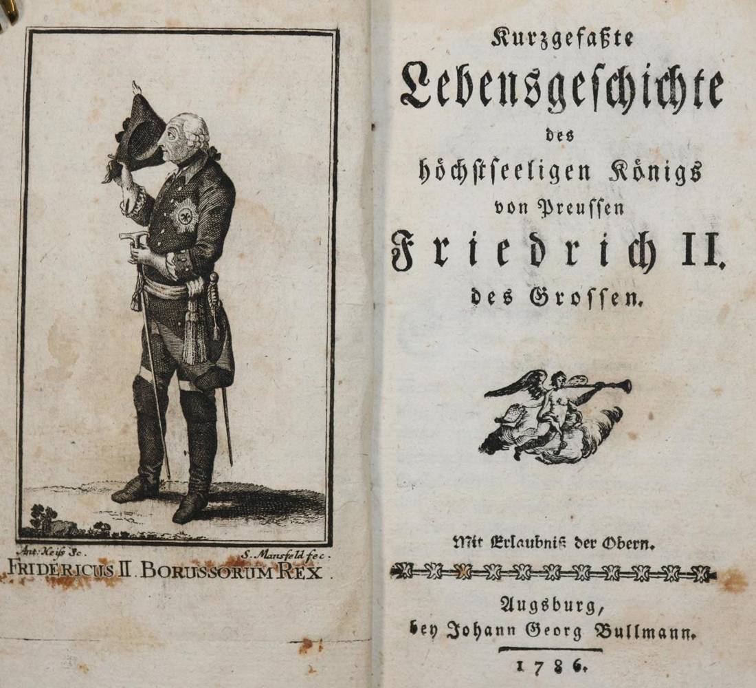 Große Abbildung Nr.1: 138-2266 Friedrich der Große.: (Deutschland, Friedrich II)