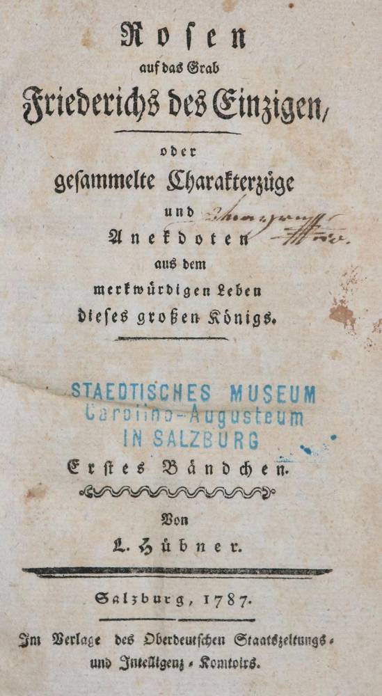 Große Abbildung Nr.1: 138-2268 Hübner,L.: (Deutschland, Friedrich II)
