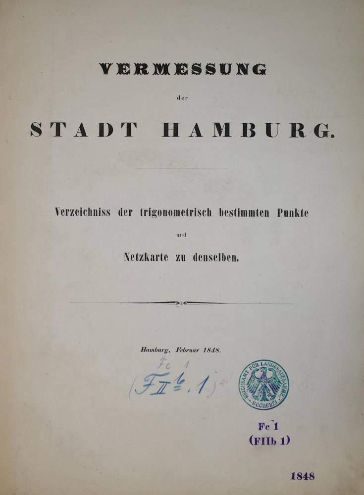 Große Abbildung Nr.1: 138-2275 (Petersen,A.C.).: (Deutschland, Hamburg)