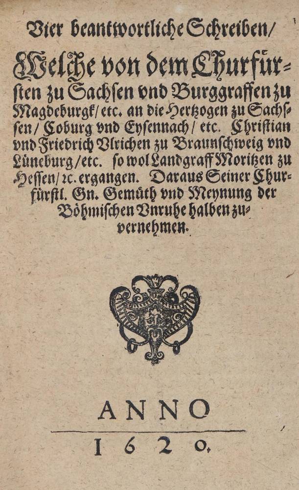 Große Abbildung Nr.1: 138-2284 Johann Georg I., Kurfürst von Sachsen.: (Deutschland)