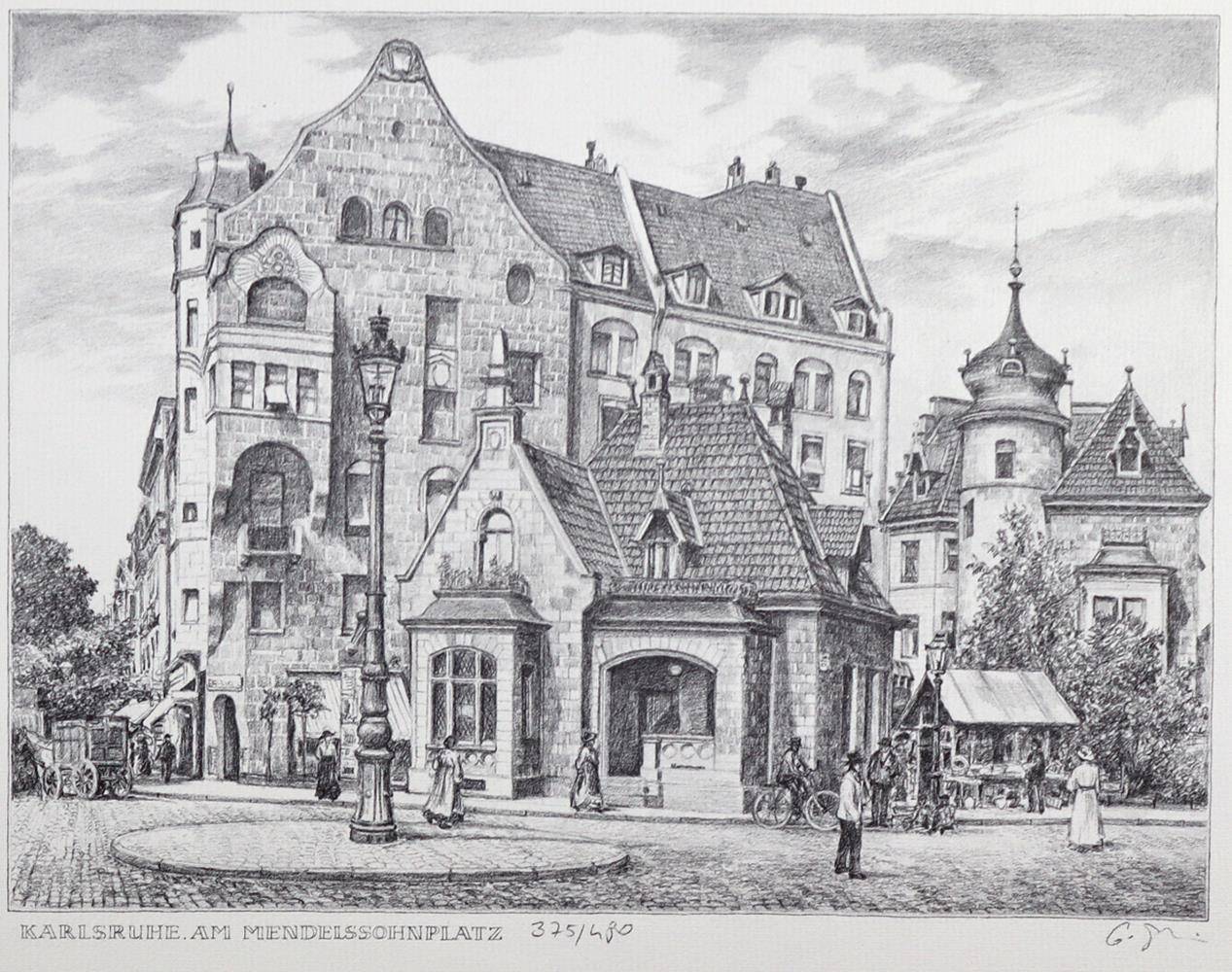 Große Abbildung Nr.1: 138-2286 Konvolut: (Deutschland, Karlsruhe)