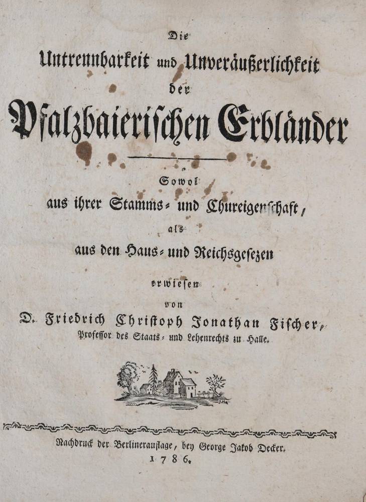 Große Abbildung Nr.1: 138-2318 Fischer,F.C.J.: (Deutschland, Pfalz)