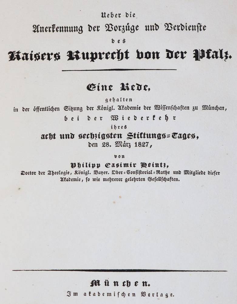 Große Abbildung Nr.2: 138-2320 Heintz,P.C.: (Deutschland, Pfalz)