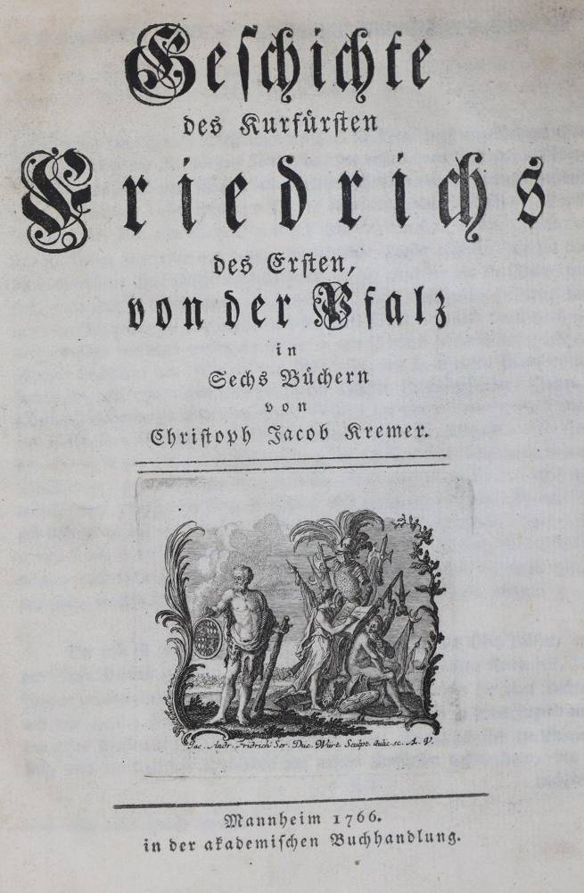 Große Abbildung Nr.1: 138-2321 Kremer,C.J.: (Deutschland, Pfalz)