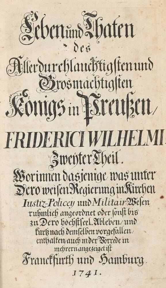 Große Abbildung Nr.1: 138-2333 (Fassmann,D.).: (Deutschland, Preussen)