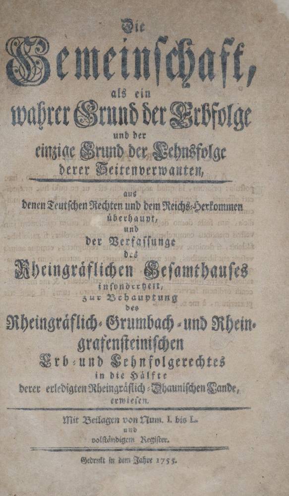 Große Abbildung Nr.1: 138-2343 (Reinhard,J.J.).: (Deutschland, Rheinhessen)