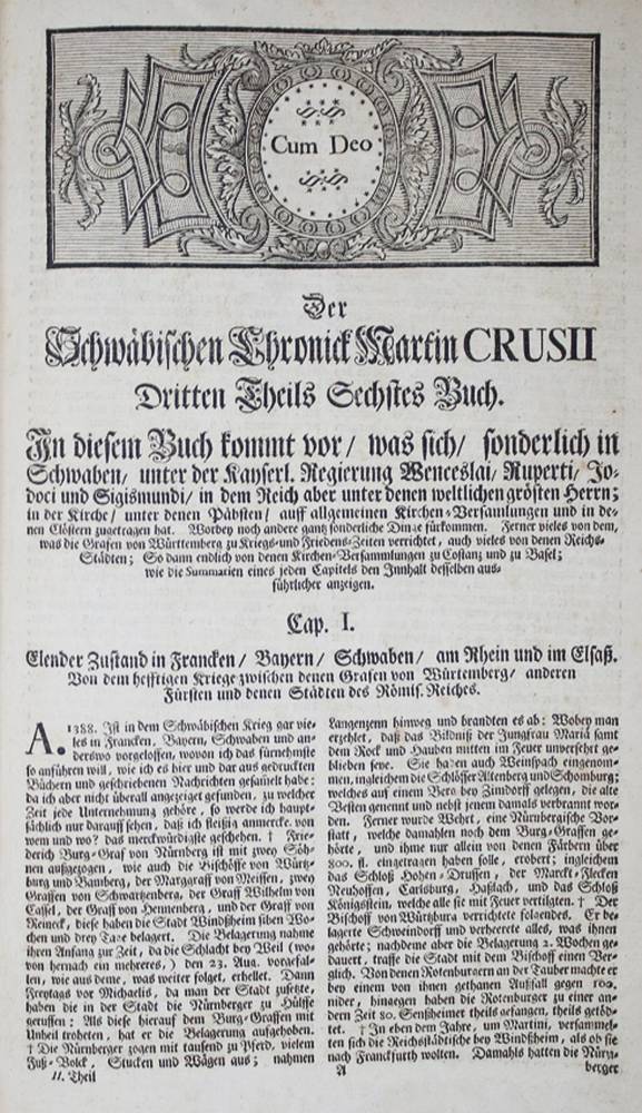Große Abbildung Nr.2: 138-2365 Crusius,M.: (Deutschland, Schwaben)