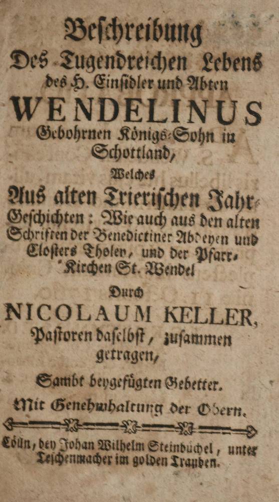 Große Abbildung Nr.1: 138-2380 Keller,N.: (Deutschland, Trier)