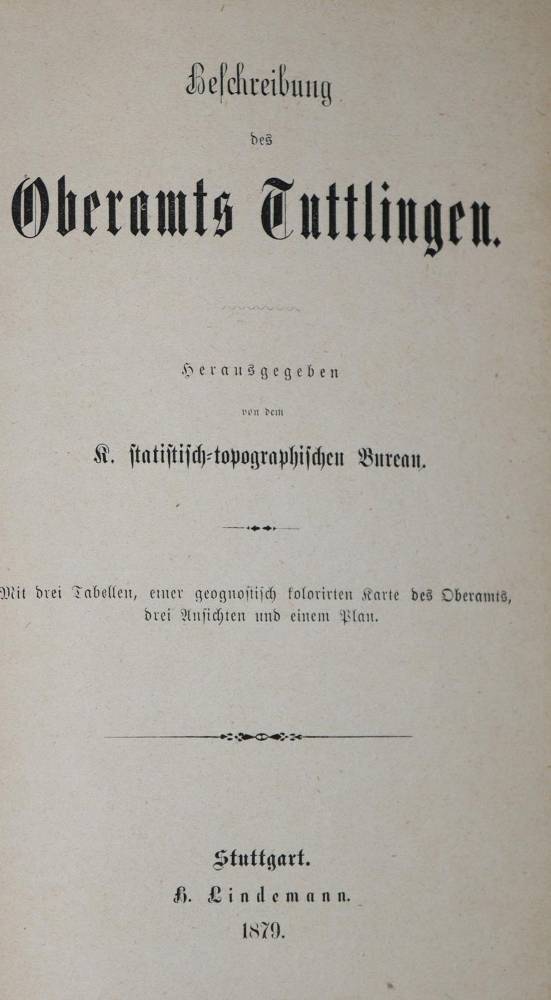 Große Abbildung Nr.1: 138-2384 Beschreibung: (Deutschland, Tuttlingen)