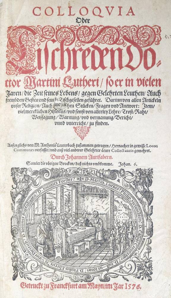 Große Abbildung Nr.1: 138-239 Luther,M.: (Alte Drucke, Handschriften und Theologie)