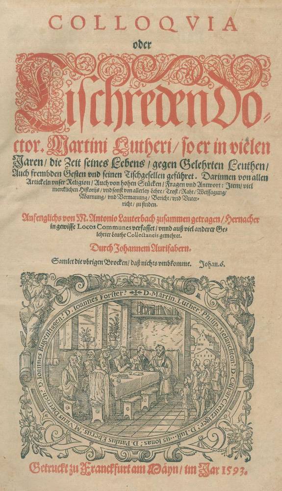 Große Abbildung Nr.1: 138-240 Luther,M.: (Alte Drucke, Handschriften und Theologie)