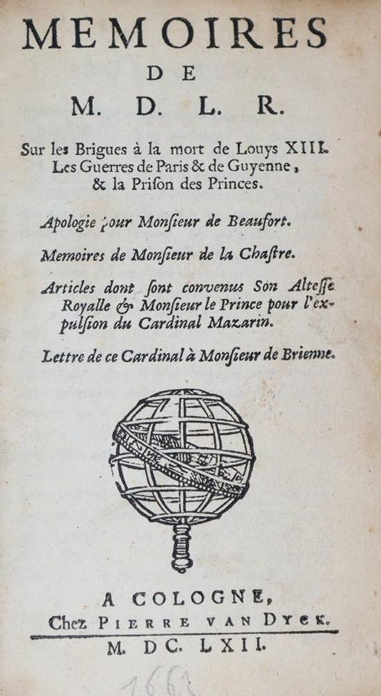 Große Abbildung Nr.1: 138-2409 (La Rochefoucauld,F.de.).: (Frankreich)