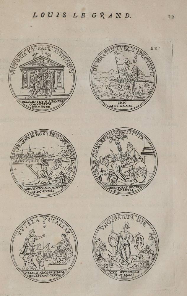 Große Abbildung Nr.2: 138-2411 Menestrier,C.F.: (Frankreich, Ludwig XIV.)