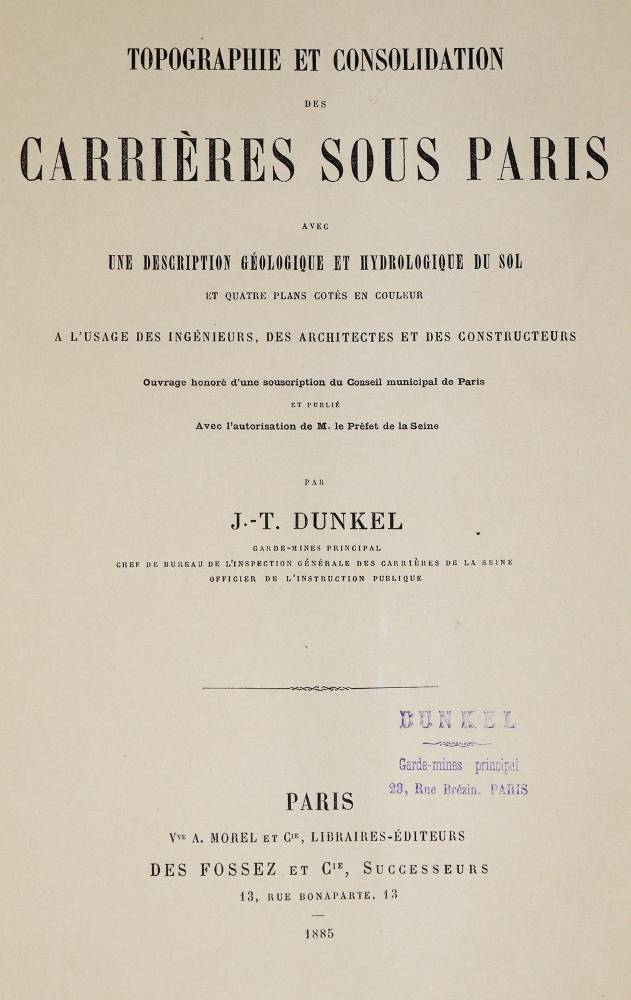 Große Abbildung Nr.1: 138-2415 Dunkel,J.T.: (Frankreich, Paris)