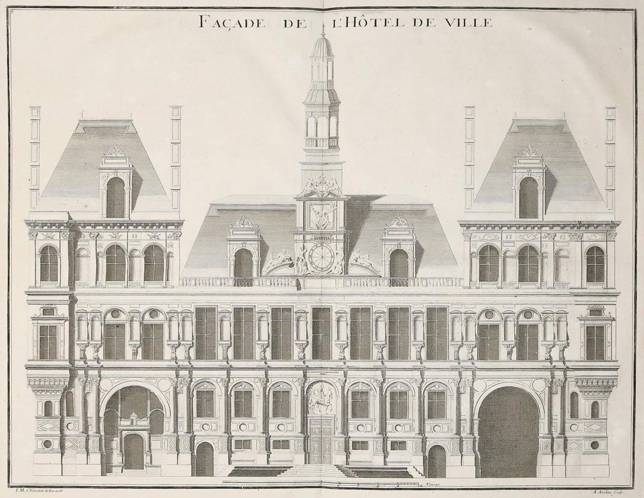 Große Abbildung Nr.3: 138-2416 Felibien,M.: (Frankreich, Paris)