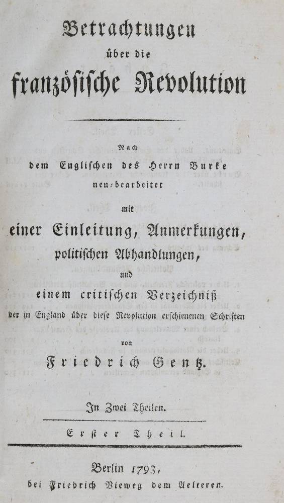 Große Abbildung Nr.1: 138-2419 Burke,(E.).: (Frankreich, Revolution)