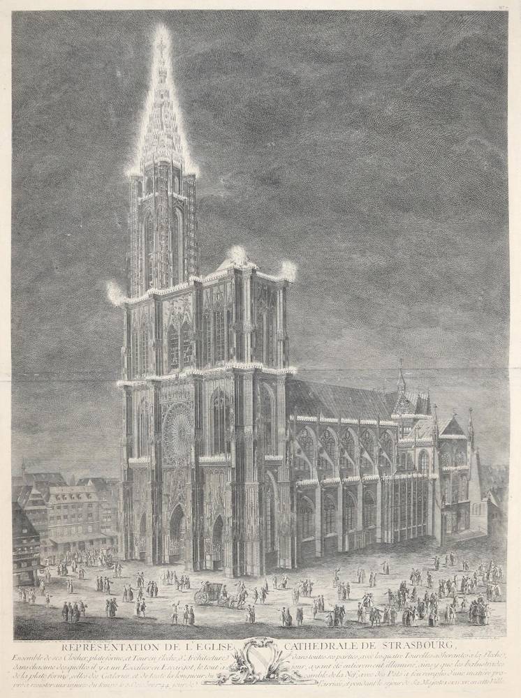 Große Abbildung Nr.2: 138-2423 Weis,J.M.: (Frankreich, Straßbourg)
