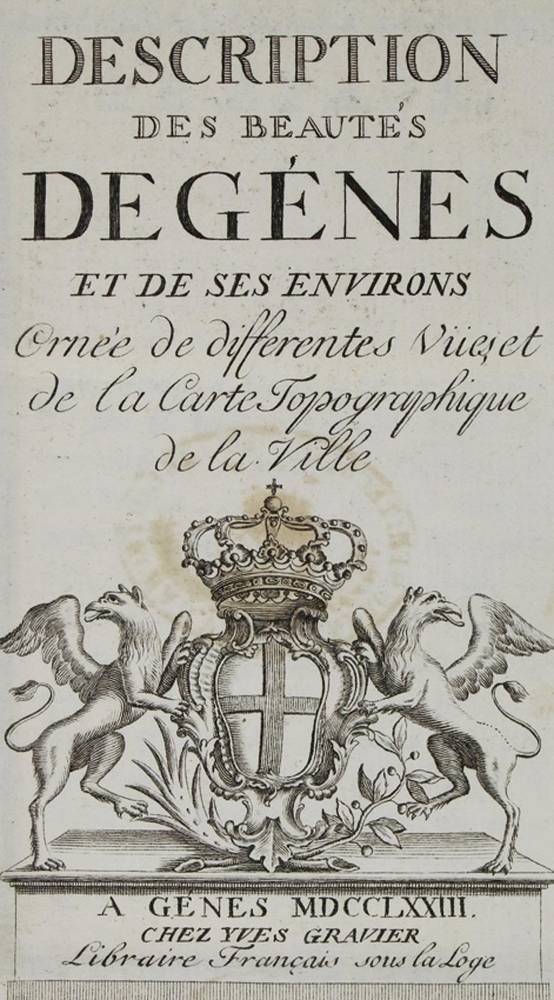 Große Abbildung Nr.1: 138-2437 Description des beautes de Genes: (Italien, Genua)