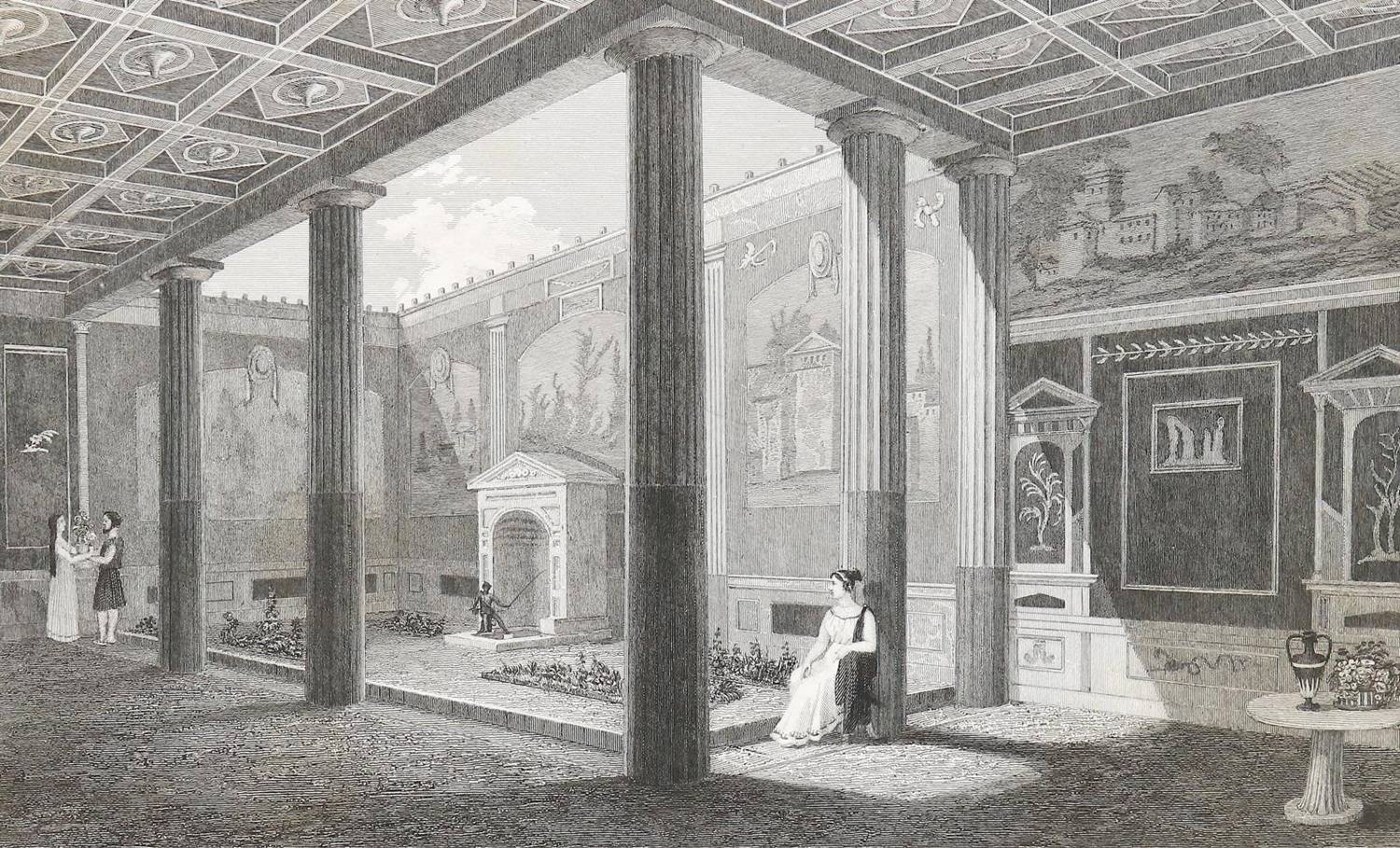 Große Abbildung Nr.3: 138-2453 Gell,W.: (Italien, Pompeji)