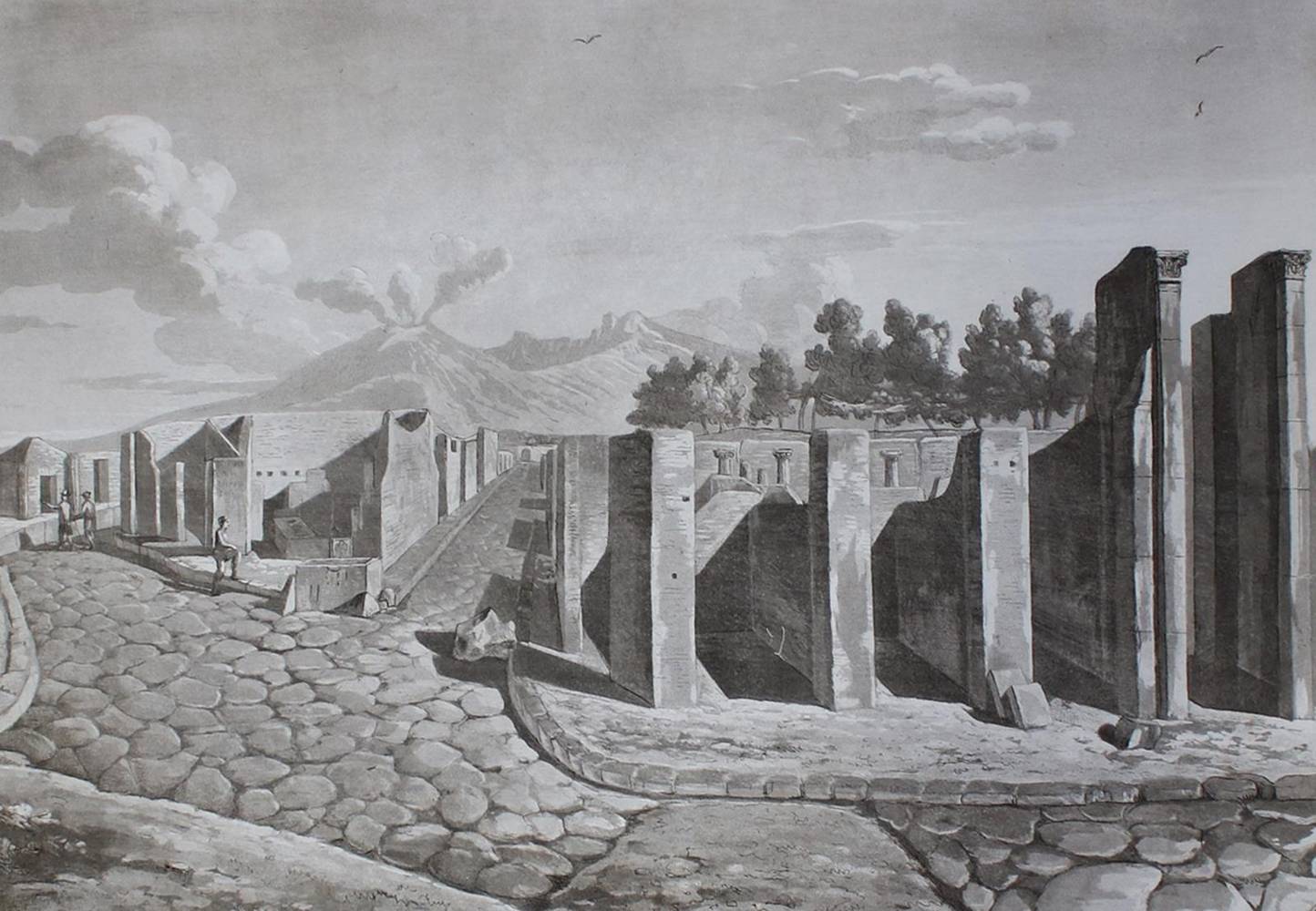 Große Abbildung Nr.1: 138-2455 Wilkins,H.: (Italien, Pompeji)