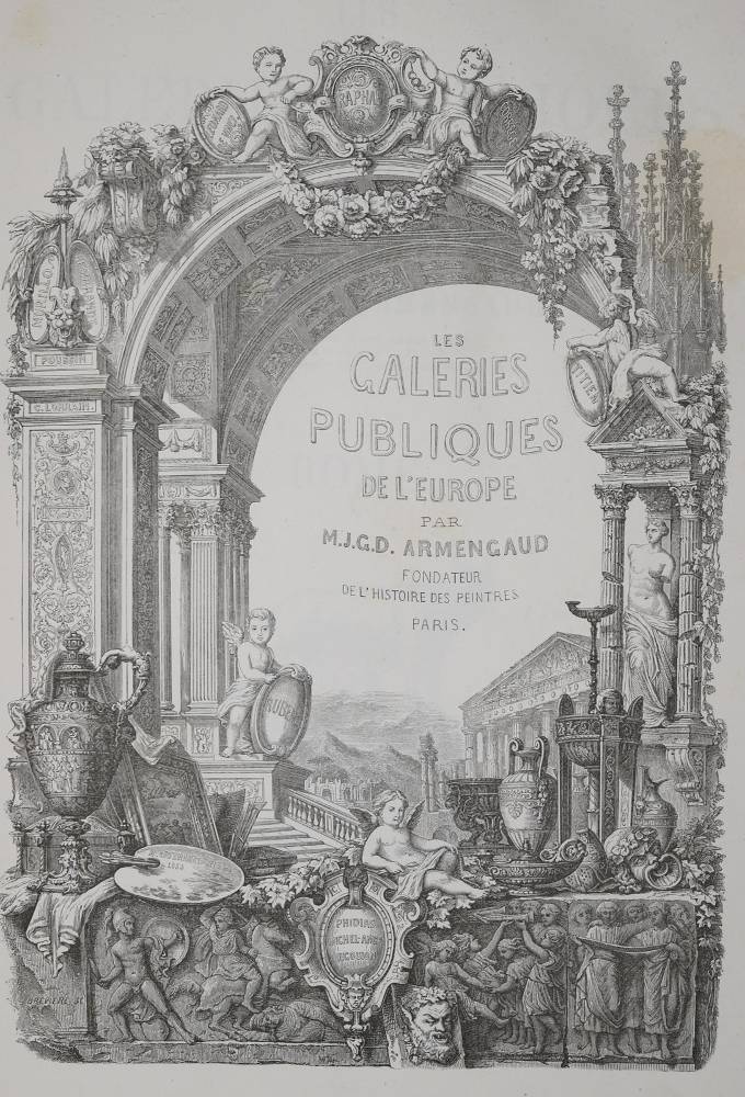 Große Abbildung Nr.1: 138-2458 Armengaud,J.G.D.: (Italien, Rom)