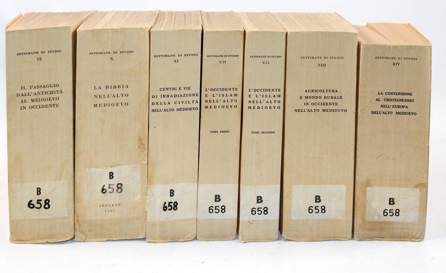 Große Abbildung Nr.6: 138-2468 Settimane di Studio: (Italien)