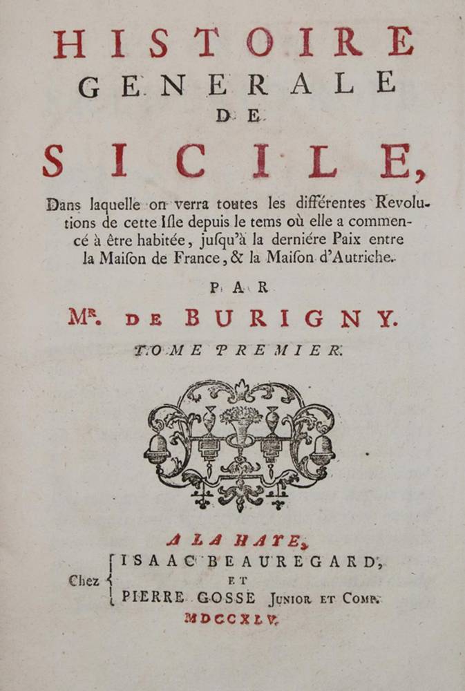 Große Abbildung Nr.1: 138-2470 Burigny,J.L.de.: (Italien, Sizilien)