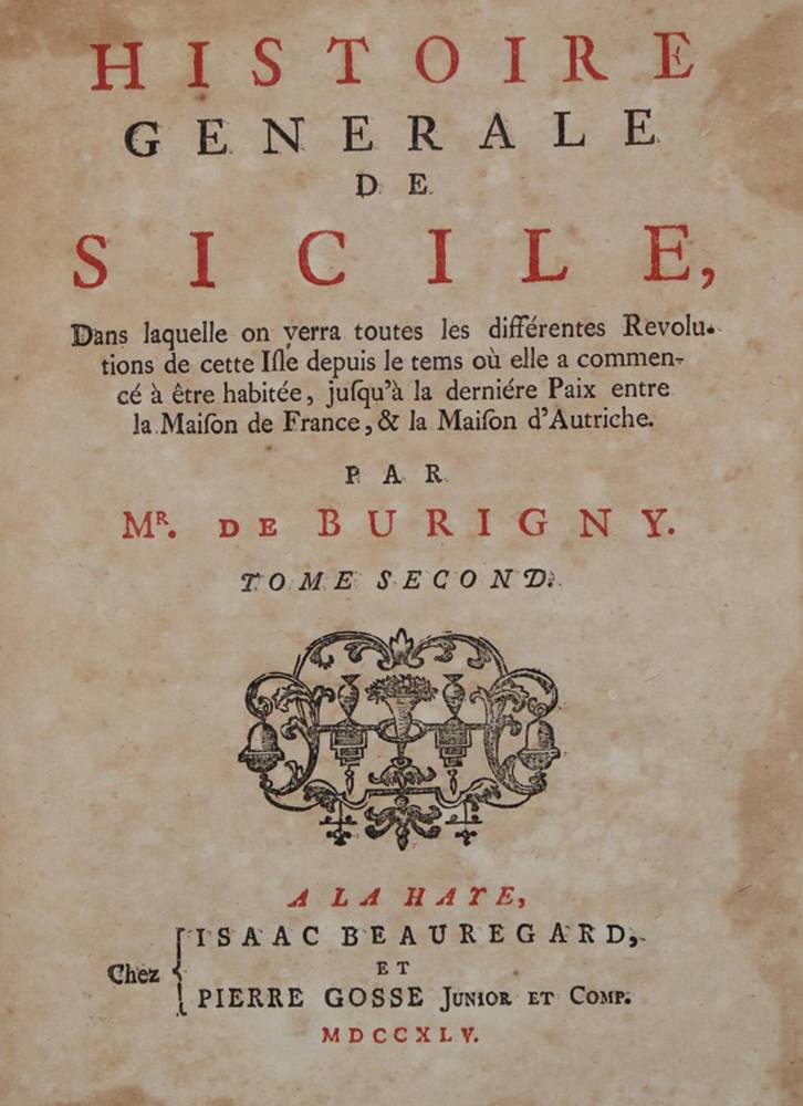 Große Abbildung Nr.2: 138-2470 Burigny,J.L.de.: (Italien, Sizilien)