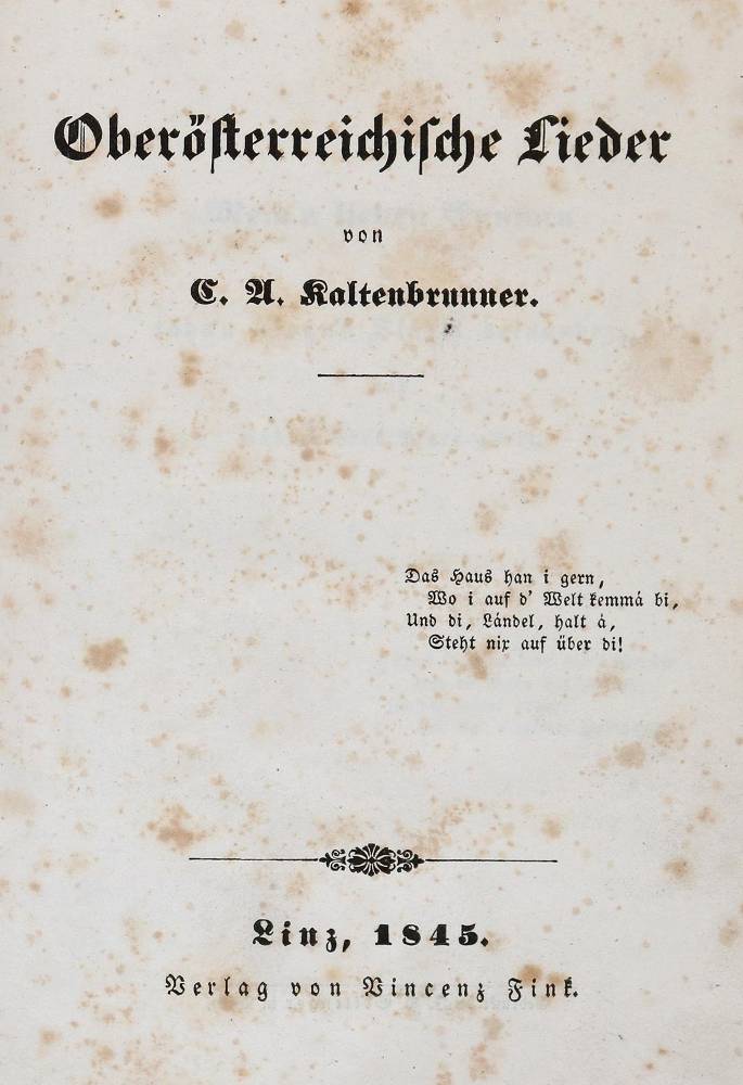 Große Abbildung Nr.2: 138-2486 Kaltenbrunner,K.A.: (Österreich)