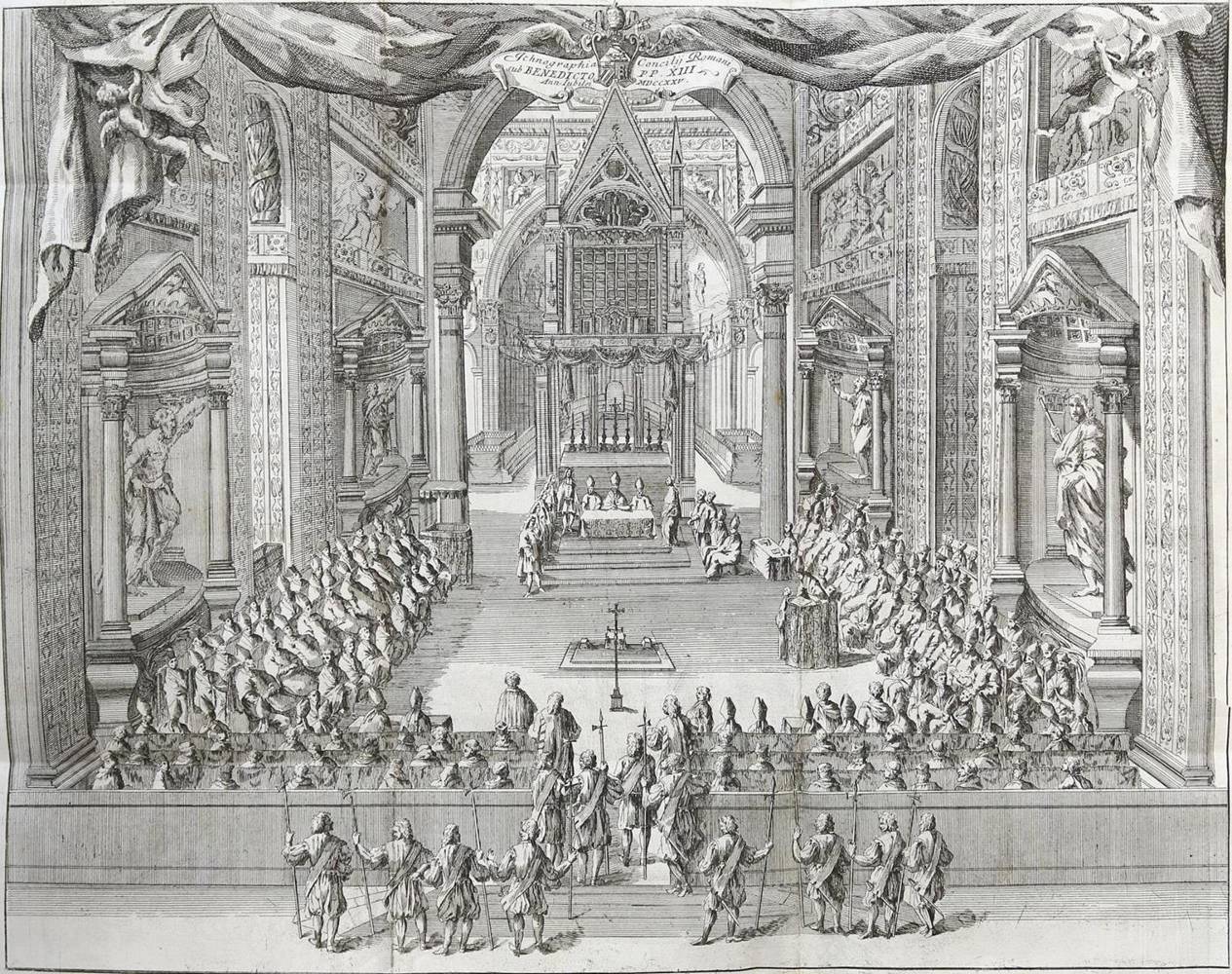 Große Abbildung Nr.1: 138-25 Benedict XIII.: (Alte Drucke, Handschriften und Theologie)