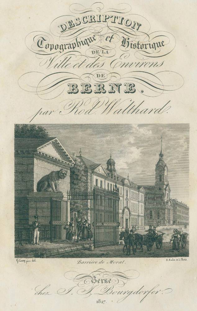 Große Abbildung Nr.1: 138-2517 Walthard,R.: (Schweiz, Bern)