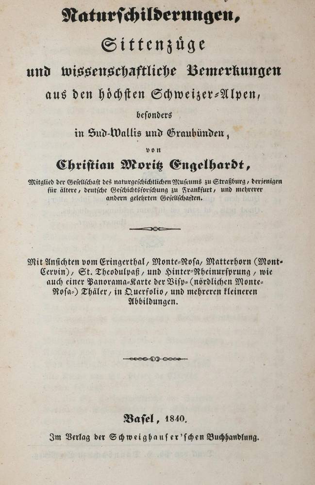 Große Abbildung Nr.1: 138-2520 Engelhardt,C.M.: (Schweiz)