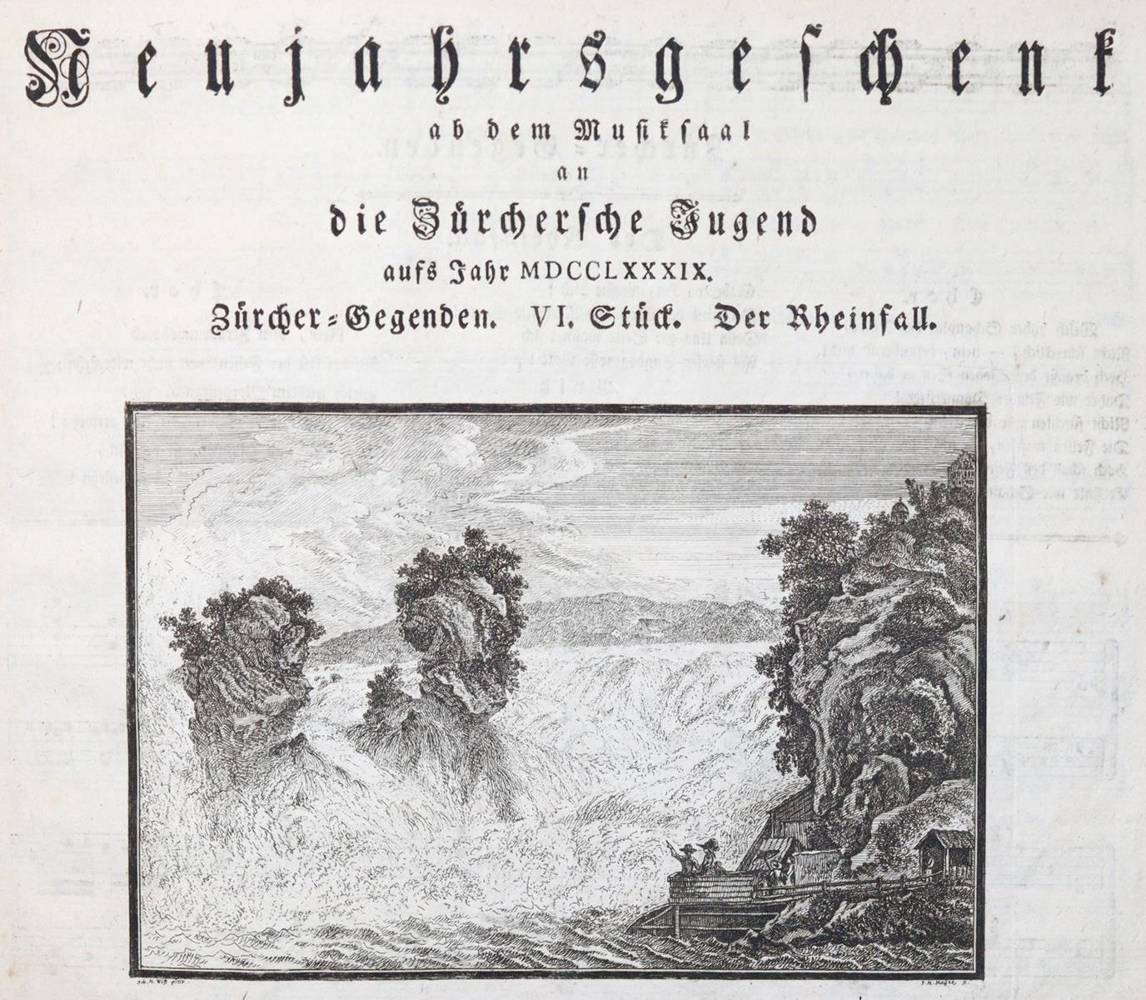 Große Abbildung Nr.2: 138-2529 Neujahrsblätter.: (Schweiz)