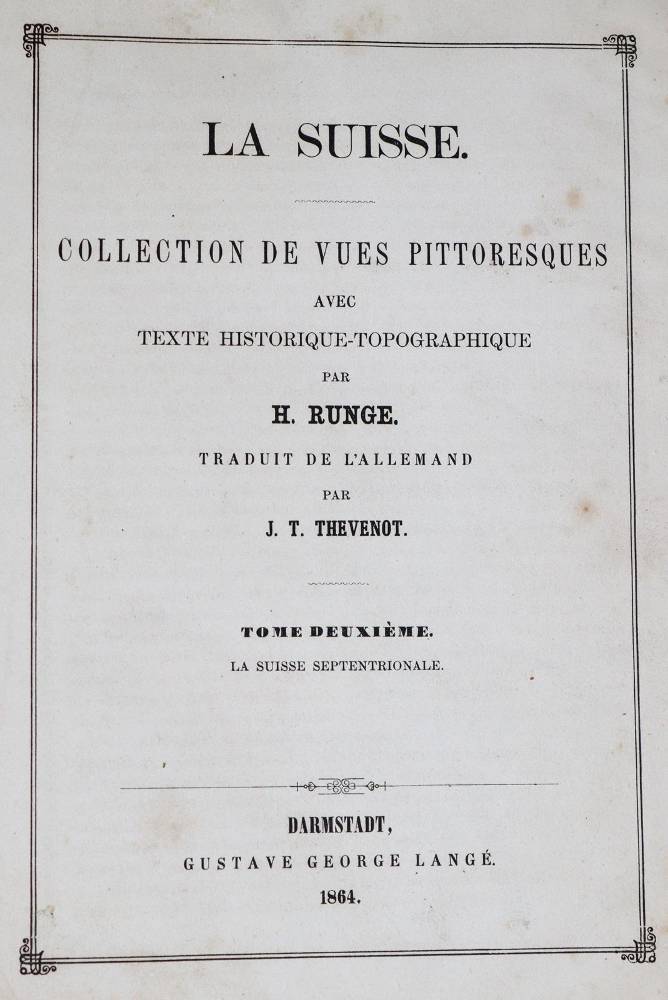 Große Abbildung Nr.5: 138-2532 Runge,H.: (Schweiz)