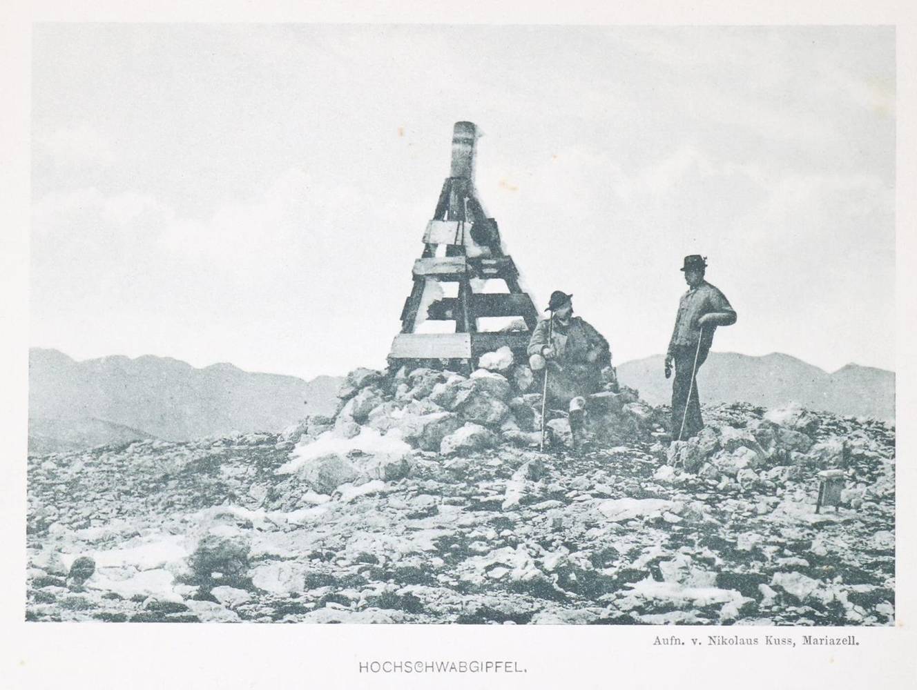 Große Abbildung Nr.1: 138-2548 Hochschwab-Album.: (Verschiedene Länder - Geschichte, Alpen und Alpinismus)