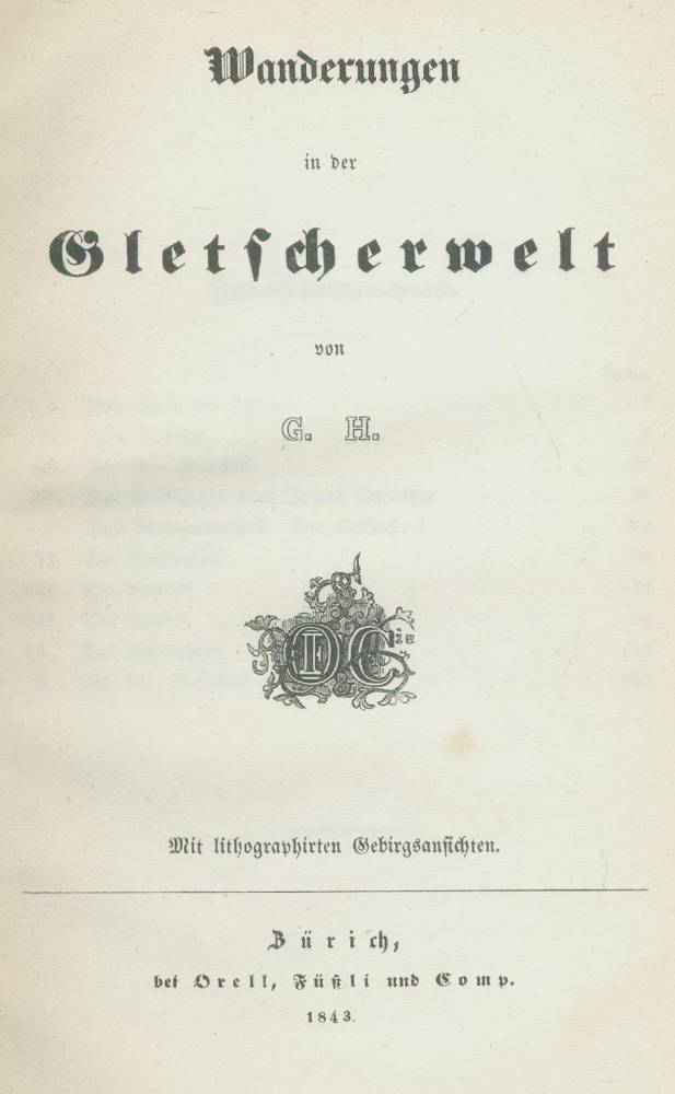 Große Abbildung Nr.1: 138-2549 Hoffmann,G.: (Verschiedene Länder - Geschichte, Alpen und Alpinismus)