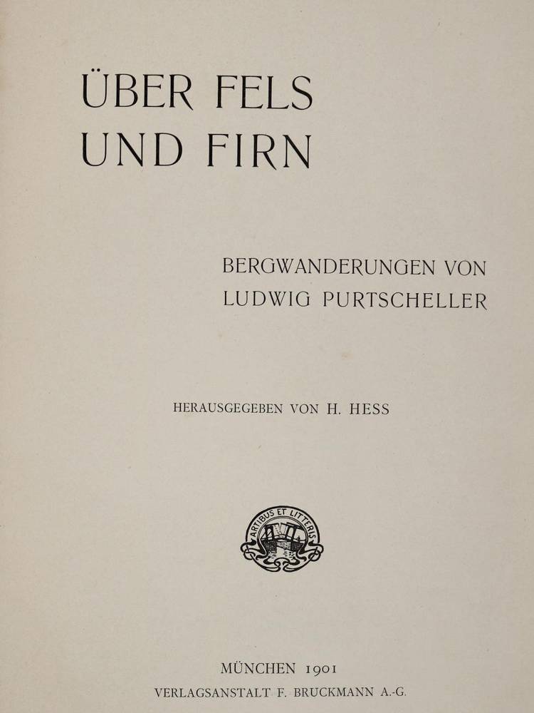 Große Abbildung Nr.2: 138-2558 Purtscheller,L.: (Verschiedene Länder - Geschichte, Alpen und Alpinismus)