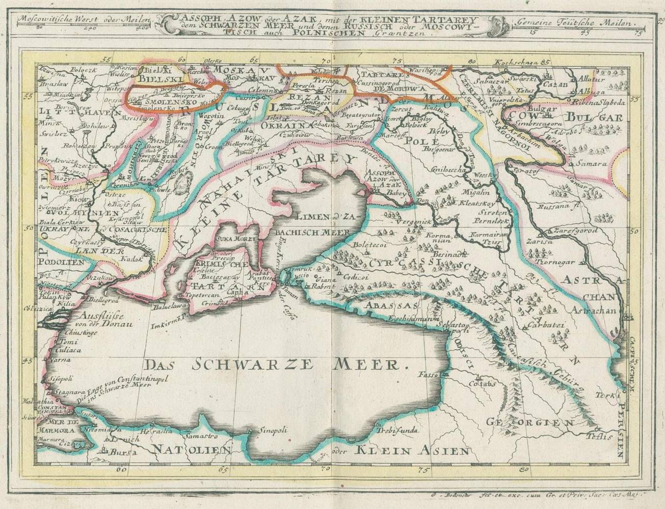 Große Abbildung Nr.2: 138-2574 Bodenehr,G.: (Verschiedene Länder - Geschichte, Atlanten)